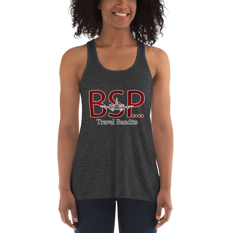 BSP Women's Flowy Racerback Tank