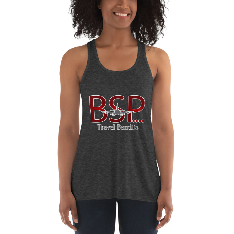 BSP  Women's Flowy Racerback Tank