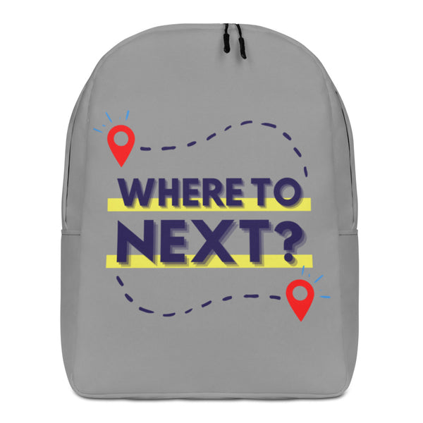 Where to next  Backpack