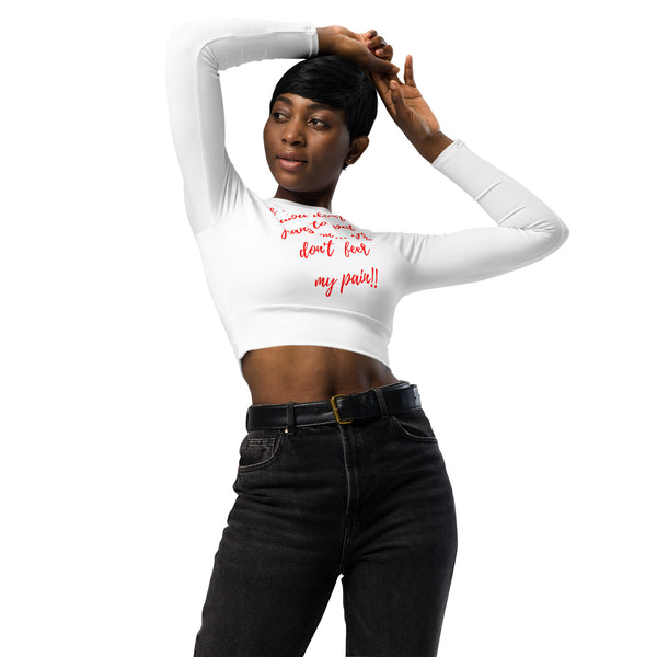 Jump for Jeans long-sleeve crop top