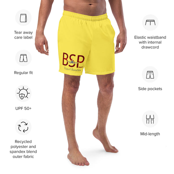BSP Men's swim trunks