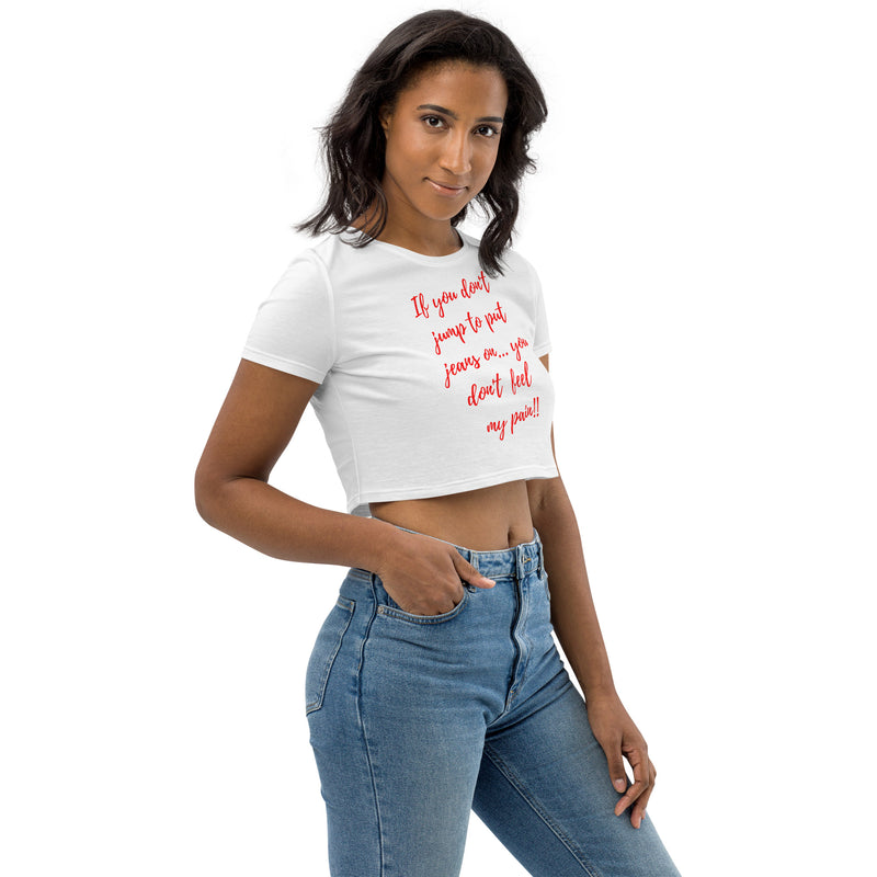 Jump for Jeans Crop Top