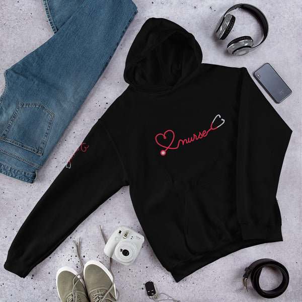 Nurse Stethoscope Unisex Hoodie