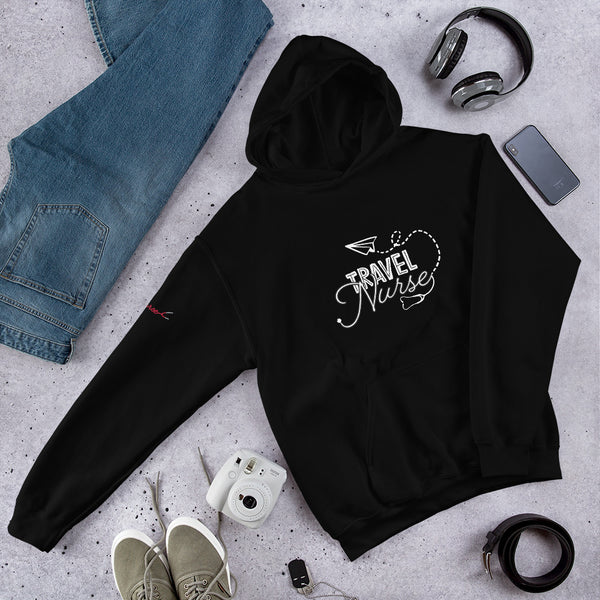 Travel Nurse Unisex Hoodie