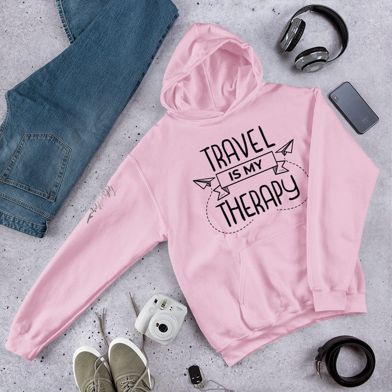 Travel Therapy- Unisex Hoodie