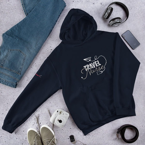 Travel Nurse Unisex Hoodie