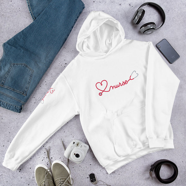 Nurse Stethoscope Unisex Hoodie