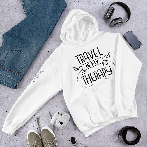 Travel Therapy- Unisex Hoodie