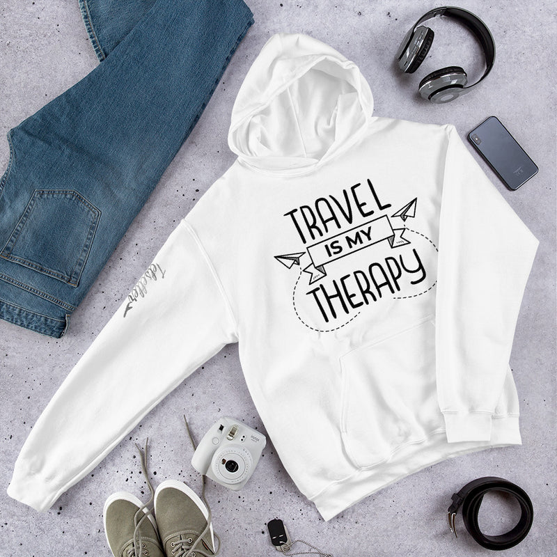 Travel Therapy- Unisex Hoodie