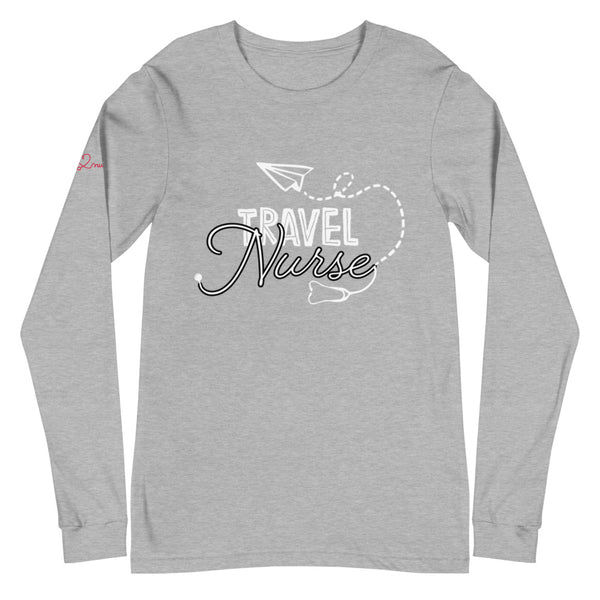 Travel Nurse Unisex Long Sleeve Tee