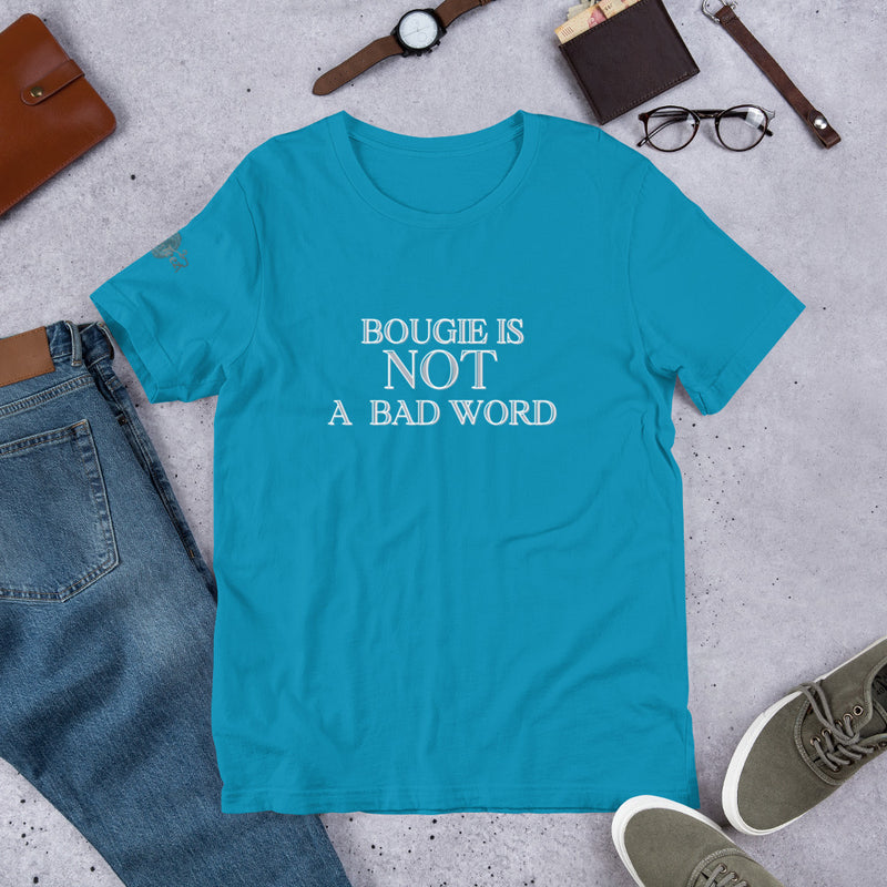 Bougie is NOT a bad word Short-Sleeve Unisex T-Shirt