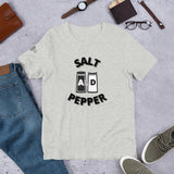 Salt and Pepper Short-sleeve unisex t-shirt