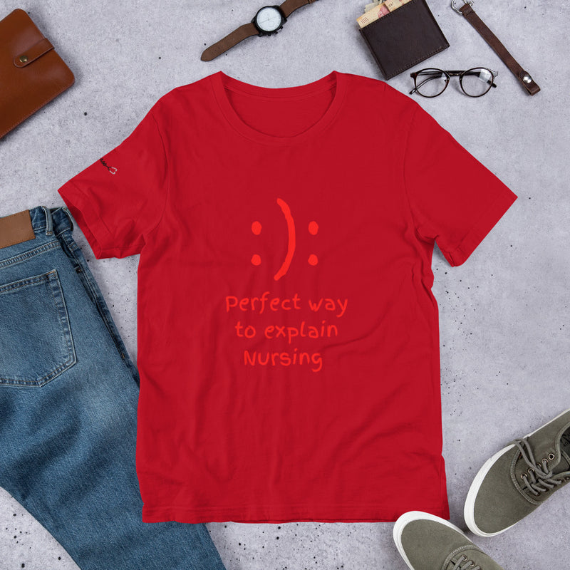 Emotions of Nursing Short-Sleeve Unisex T-Shirt