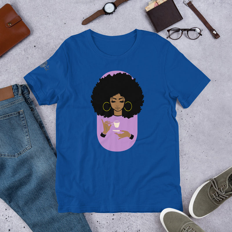 Sips Tea Short-Sleeve Unisex T-Shirt