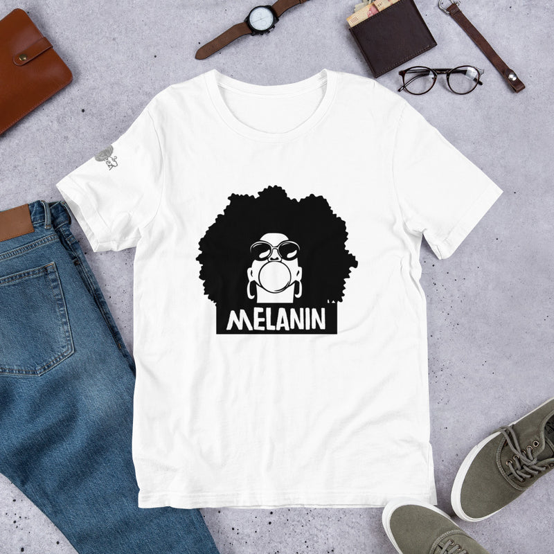 Melanin- Short-Sleeve Unisex T-Shirt