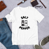 Salt and Pepper Short-sleeve unisex t-shirt