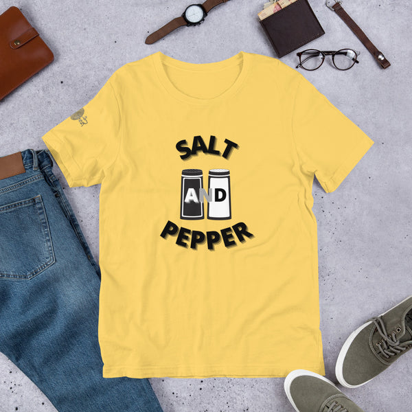 Salt and Pepper Short-sleeve unisex t-shirt