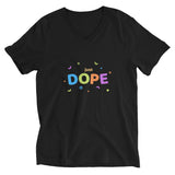 Dope Unisex Short Sleeve V-Neck T-Shirt