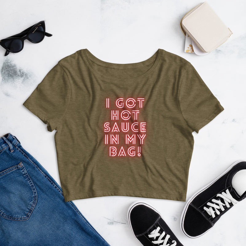 Hot Sauce Women’s Crop Tee