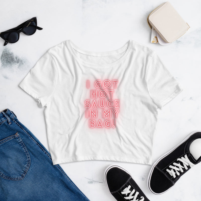 Hot Sauce Women’s Crop Tee