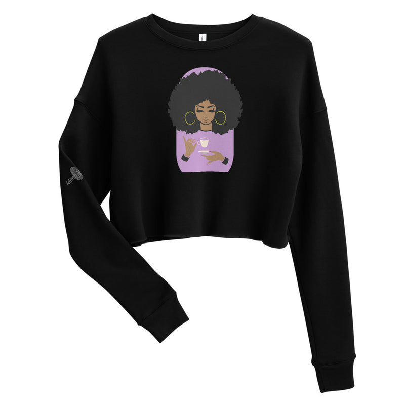 Sips Tea - Crop Sweatshirt