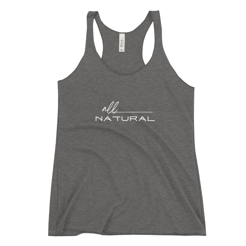 All Natural Women's Racerback Tank